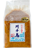 いつきみそ「川千鳥味噌」(無添加/麦粒みそ/熟成タイプ)1kg